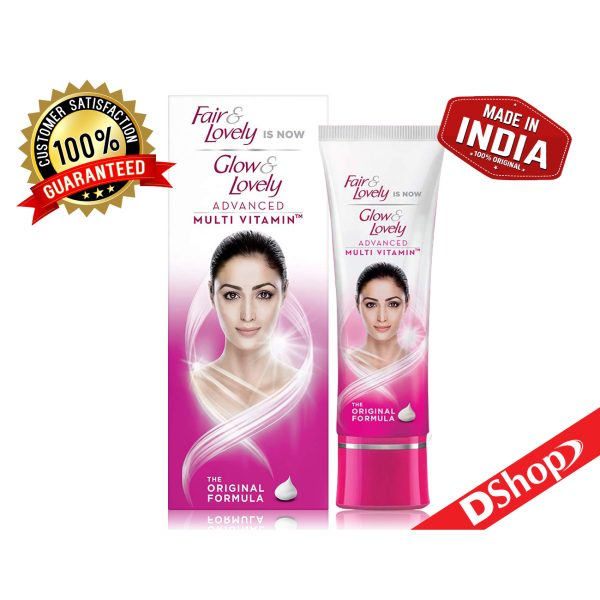 Fair_&_Lovely Is Now Glow & Lovely Advanced Multivitamin Cream, 80 g (Indian)