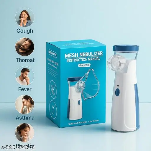 Portable Mesh Nebulizer Rechargeable, Handheld Nebulizer for Adults & Kids - Image 2