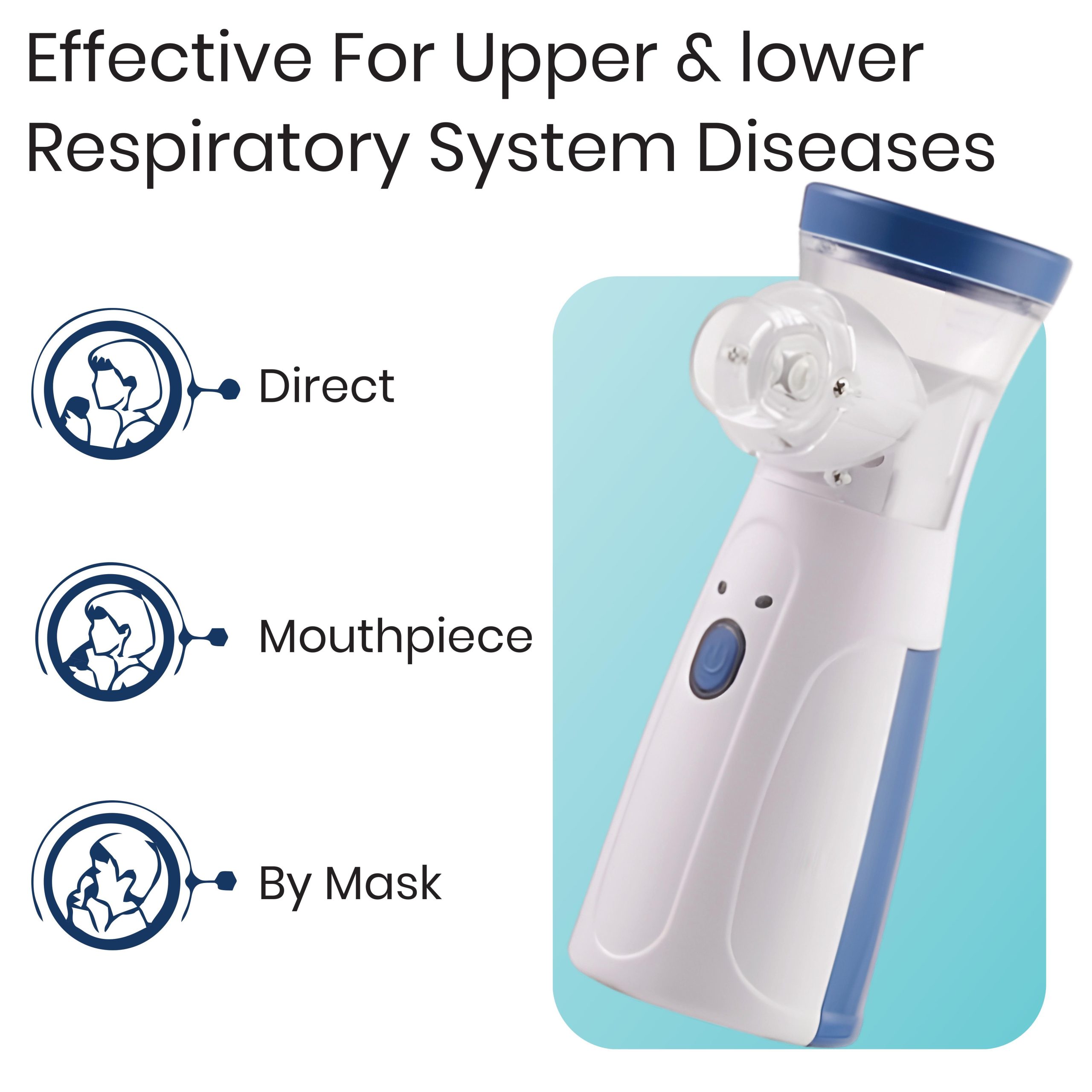 Portable Mesh Nebulizer Rechargeable, Handheld Nebulizer for Adults & Kids - Image 5